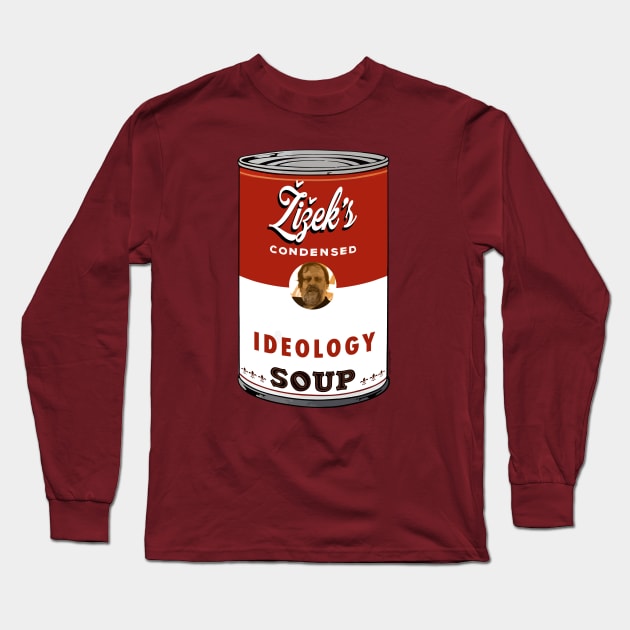 Zizek Soup Long Sleeve T-Shirt by chilangopride